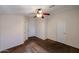 Spacious bedroom featuring a neutral carpet, and closet space ideal for a relaxing retreat at 6960 W Peoria Ave # 237, Peoria, AZ 85345