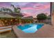 Inviting backyard pool area with lounge chairs, perfect for outdoor entertaining at 735 W Ivanhoe St, Gilbert, AZ 85233
