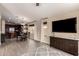 Open-concept room showing the living room and kitchen at 1289 E Baker Dr, San Tan Valley, AZ 85140