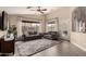 Comfortable living room with access to backyard at 1289 E Baker Dr, San Tan Valley, AZ 85140