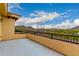Balcony showcasing scenic views of the desert landscape and distant mountains at 13336 W Via Caballo Blanco --, Peoria, AZ 85383