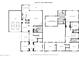 Detailed floor plan showcasing the layout of the home, including the garage, kitchen, living areas, and bedrooms at 13336 W Via Caballo Blanco --, Peoria, AZ 85383