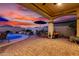 Backyard pool with covered patio for outdoor relaxation and enjoyment at 13336 W Via Caballo Blanco --, Peoria, AZ 85383