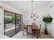 Cozy dining area with sliding glass doors to the patio, perfect for indoor-outdoor living at 2736 Leisure World --, Mesa, AZ 85206