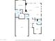 Detailed floor plan showcasing the layout of the house, including bedrooms, bathrooms, and living areas at 27614 N 129Th Ln, Peoria, AZ 85383