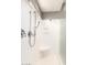 Shower stall with dual shower heads and built-in seat at 3023 E Arabian Dr, Gilbert, AZ 85296