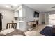 Open floor plan view of the kitchen and living room area with tile flooring at 317 W Tonopah Dr # 2, Phoenix, AZ 85027