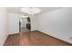 Dining room features hardwood floors and bright lighting at 3345 E University Dr # 73, Mesa, AZ 85213