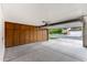 Spacious two-car garage with built-in storage and exterior view at 3345 E University Dr # 73, Mesa, AZ 85213
