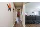 Hallway that connects living space with the house's rooms at 34195 N Alison Dr, San Tan Valley, AZ 85144