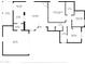 Detailed floor plan showcasing the layout of the home with measurements for each room at 39006 N Habitat Circle Cir, Cave Creek, AZ 85331