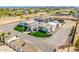 Expansive property featuring a sprawling home with a well-manicured lawn and desert landscaping at 447 W Judd Rd, San Tan Valley, AZ 85143