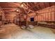 Interior view of a spacious wooden barn at 447 W Judd Rd, San Tan Valley, AZ 85143