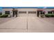 Beautiful exterior featuring well maintained front yard and attached garage with concrete driveway at 4502 E Carol Ave # 1, Mesa, AZ 85206