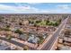 Wide aerial view of the neighborhood displaying a network of residential streets and community amenities at 6237 W Altadena Ave, Glendale, AZ 85304