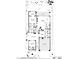 Detailed floor plan showcasing the layout, including bedrooms, bathrooms, and living spaces at 6936 E Whispering Mesquite Trl, Scottsdale, AZ 85266