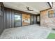 This covered patio offers indoor/outdoor living space with direct access to kitchen at 915 W Ardmore Rd # 11, Phoenix, AZ 85041