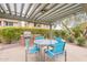 Outdoor patio with dining table and BBQ grill perfect for entertaining Gathering and friends at 16013 S Desert Foothills Pkwy # 2055, Phoenix, AZ 85048