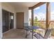Inviting balcony with seating offering beautiful views, perfect for relaxation and enjoying the scenery at 16616 E Gunsight Dr # 114, Fountain Hills, AZ 85268