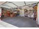 Spacious garage with plenty of room for storage and tools at 16876 W Stevenage St, Surprise, AZ 85374