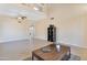 Expansive living space featuring tile flooring, high ceilings, and lots of natural light at 18601 N 16Th Pl, Phoenix, AZ 85024