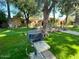 Beautiful landscaped courtyard with barbeque and fountain at 3022 N 32Nd St # 40, Phoenix, AZ 85018