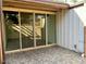 Enclosed brick patio with multiple sliding glass doors at 3022 N 32Nd St # 40, Phoenix, AZ 85018