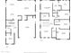 Detailed floor plans showcasing the layout of the home, including the living spaces, kitchen, and bedrooms at 33275 N 132Nd Ave, Peoria, AZ 85383