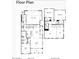 Detailed floor plan showcasing the layout of a spacious home with multiple bedrooms and living areas at 3855 S Mcqueen Rd # 24, Chandler, AZ 85286