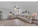Large living room with comfortable seating and modern decorative touches at 4559 E Sierrita Rd, San Tan Valley, AZ 85143