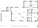 Detailed floor plan illustrating the layout of the home including bedrooms, bathrooms, and living spaces at 512 W Seldon Ln, Phoenix, AZ 85021