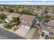 Aerial view of property showcasing the home's exterior and neighborhood at 824 E Chelsea Dr, San Tan Valley, AZ 85140