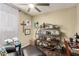 Inviting bedroom area boasts stylish round shelving and charming decor creating a cozy and personalized space at 1153 W Mesquite St, Chandler, AZ 85224