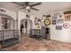 Bonus room featuring unique decor and a built in water fountain at 1153 W Mesquite St, Chandler, AZ 85224
