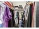 Organized walk-in closet providing ample space for clothing and storage at 1153 W Mesquite St, Chandler, AZ 85224