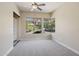 Bright bedroom with a large window and mountain view, offering a tranquil and comfortable living space at 12639 N 136Th St, Scottsdale, AZ 85259