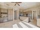 Spacious kitchen with a center island, stainless appliances, and custom cabinets, perfect for entertaining at 12639 N 136Th St, Scottsdale, AZ 85259