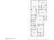 Second floor plan showing the layout of the bedrooms and bathrooms at 14874 W Laurel Ln, Surprise, AZ 85379
