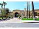 Beautiful community center with lush landscaping and well-manicured grounds at 15035 W Indianola Ave, Goodyear, AZ 85395