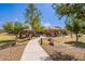 Playground with covered picnic tables creates a fun and safe environment for neighborhood children at 1677 W Seagull Ct, Chandler, AZ 85286