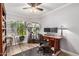 Cozy office space with dual monitor setup, plant display, and natural lighting at 19645 N 3Rd Ave, Phoenix, AZ 85027