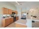 Bright kitchen showcases modern appliances and lots of counter space at 2380 E Seville Ct, Casa Grande, AZ 85194