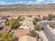 Overhead view of a charming single-Gathering home with a pool nestled in a well-planned desert community at 2523 W Running Deer Trl, Phoenix, AZ 85085