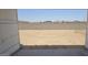 A view of the spacious backyard, ready for landscaping and outdoor living features at 32139 N Lone Rancher Way, San Tan Valley, AZ 85140