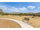 Community park with benches, walking paths, and beautiful mountain views for residents at 3219 W Pollack St, Phoenix, AZ 85041