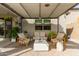 Stylish patio featuring comfortable seating beneath a covered pergola at 3219 W Pollack St, Phoenix, AZ 85041