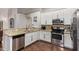 Well-equipped kitchen featuring stainless steel appliances and granite countertops at 3922 N 125Th Dr, Avondale, AZ 85392