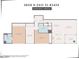 Detailed floor plan showcasing the layout, including the Primary bedroom, sitting room, kitchen, and sunroom at 4808 N 24Th St # 1424, Phoenix, AZ 85016