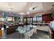 Bright and airy living area flows into the dining area, offering city views and modern decor at 4808 N 24Th St # 1424, Phoenix, AZ 85016