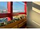 Red trim and planters along balcony with desert views at 4808 N 24Th St # 1424, Phoenix, AZ 85016